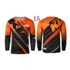 Ropa para Carreras Todoterreno Transfronterizas, Tallas Europeas y Americanas, Camiseta de Manga Larga Versátil y Elegante, que Absorbe el Sudor, Transpirable, Cómoda, Ropa de Descenso Hecha a Medida