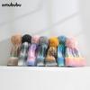 Comercio Exterior Gorro de Lana Otoño e Invierno para Hombres y Mujeres Forrado de Felpa Gorro Tejido Engrosado Gorro para el Frío Cálido Personalidad Moda Versátil Color Macarrón