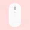 Mouse Inalámbrico Bluetooth Silencioso Modo Dual Batería Recargable 2.4G Color Macarrón Retroiluminado Tableta Laptop Escritorio