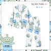 Pijamas de manga larga para niñas, primavera y otoño, 2024