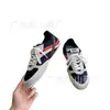 Zapatos de Entrenamiento Moral con Combinación de Colores Miu para Mujer 2025 Nuevos de Cuero Genuino Transpirables Casuales Deportivos Planos Versátiles para Correr Zapatos Forrest Gump