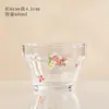 Gato Vidrio de Borosilicato Alto Juego de Té Verde Tetera para Infusión Gaiwan Accesorios para Ceremonia del Té Taza de Equidad Taza de Té Taza de Anfitrión Taza de Oficina
