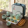 Horno de Ge Portátil Juego de Té de Viaje Inmobiliaria Banco Seguros Souvenir Regalo de Evento Logo Regalo Empresarial