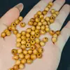 6-18mm Madera de Melocotón Clara Cuentas Redondas Cuentas Sueltas Cuentas de Buda Cuerda de Mano DIY Pulsera Pulsera Accesorios de Joyería Material