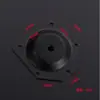 Accesorios de ferretería para muebles junta de pata de mesa tornillo engrosado instalación fija elevación hexagonal biselado pata de madera conexión hierro