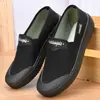 Novos Estilos de Sapatos de Liberação para Homens e Mulheres, Tênis Slip-On de Lona, Sapatos de Proteção do Trabalho para Canteiros de Obras e Fazendas, Antiderrapantes e Resistentes ao Desgaste, Venda Direta do Fabricante