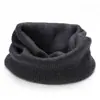 Calentador de cuello unisex a rayas, multicolor, de grosor medio, cálido y a prueba de viento, accesorio de suéter, para otoño e invierno, transfronterizo de Amazon