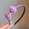 Diadema Morada Kouromi para Niños y Niñas, Liga para el Cabello Presionada, Diadema, Lindos Clips para el Cabello con Flequillo de Bebé, Tocado