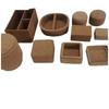 Caja de corcho de color para el hogar Caja de corcho para control remoto Caja de corcho para joyas Caja de corcho para pulir y pulido mano de obra fina