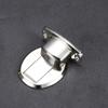 Tapón de Puerta Magnético Negro Invisible de Aleación de Zinc Sin Taladro, Tapón de Puerta Montado en Piso Anti-Patada Superior de Puerta, Venta al por Mayor del Fabricante Succión Magnética