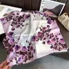 Novo Lenço de Seda Coreano de Primavera para Mulheres, Acessório em Camadas, Cinto de Jeans, Cobertura para Cintura, Camisa Combinando para Viagem, Lenço Quadrado