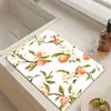 Transfronterizo Hogar Colorido Dibujos Animados Serie de Frutas Fácil de Limpiar Barro de Diatomeas Tapizado Hogar Encimera de Cocina Tazón Plato Escurridor