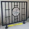 Barandilla de Gimnasio, Valla de Hierro para Área de Entrenamiento Personal, Decoración de Partición Baja Hueca Cortada a la Mitad para Pasillo de Gimnasio de Entrenamiento de Boxeo