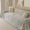 Tela para Funda de Sofá con Acabado de Alta Gama, Adecuada para Todas las Estaciones, Anti-Arañazos de Gato, Se Puede Usar como Funda o Manta, Funda de Toalla para Sofá, Manta Funda de Cojín para Sofá de Lujo Ligero