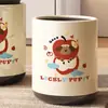 Cubo de Basura de Cuero Personalizado Creativo para el Hogar 2025 Nuevo Cubo Sanitario Grande Sala de Estar Cocina de Gama Alta Accesible Lujo Papelera
