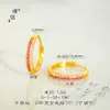 Puzuo Serie de Oro Rosa con Retención de Color Fuerte Incrustada de Diamantes Anillo de Lazo Cielo Estrellado Espejo Mágico Anillo para el Dedo Índice de Lujo Ligero de Moda
