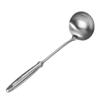 Juego de Cocina Espátula Mango de Calabaza Acero Inoxidable 304 Personalizado Espátula para Freír Cuchara para Sopa Utensilios de Cocina Diarios para el Hogar