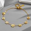 Moda transfronteriza exquisito sentido de diseño de girasol nueva explosión pequeño margarita oro collar alto sentido traje de joyería