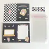 Cartón Original Fuera de Tarjeta Empaque Plegable Tarjeta Set de Tarjetas Envío Joyería Regalo Horneado Empaque de Galletas Tarjeta