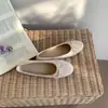 Zapatos Planos de Ballet para Mujer Chuyuji con Lazo Poco Profundo, Nuevo Estilo Primavera 2026, Elegantes Slip-On de Suela Suave