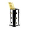 Soporte para Palillos de Acero Inoxidable Engrosado Cocina Restaurante Soporte para Palillos con Drenaje Hogar Comercial Jaula para Palillos Cesta para Palillos Cubo para Palillos