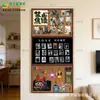 Pizarra Magnética Xiuaidi Tres en Uno de Corcho con Pizarra Negra, Tablero de Exhibición Creativo para Montar en la Pared para Imanes de Refrigerador Transfronterizos de Amazon
