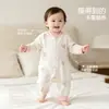 Ropa infantil Anyang, colección de otoño: Enterizo de algodón puro grado A para bebé, camiseta interior de manga larga, traje para gatear para niños y pijama