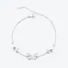 Pulseira de Borboleta Luminosa para Mulheres, Simples, Fresca, Pulseira Cravejada de Diamantes, Fashion e de Alto Padrão, Pulseira Luminosa para Melhor Amiga