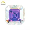 Piedra desnuda de moissanita directo de fábrica, claridad VVS, moissanita de color tallada, ceniza de moissanita de 1-3 quilates con adornos de piedra
