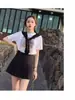 Falda Negra Plisada Mujer Otoño Invierno Falda Media Verano 2026 Nueva Cintura Alta Adelgazante Estudiante Falda de Línea A Petite Falda Corta