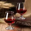 Copa de brandy, vaso de licor engrosado, cristalería de bar, vaso de gran capacidad, vaso para whisky y licor, juego de copas de vino tinto de tallo corto