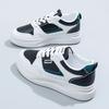 Sapatos Brancos para Mulheres 2025 Primavera Novos Versáteis Sapatos de Solado Grosso para Estudantes Femininas Estilo Coreano Ins Estilo Harajuku Tênis Esportivos