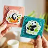 Guochao Wenchuang Lindo Panda Calcomanías de Refrigerador de Succión Magnética con Forma Especial Creativas de Alto Valor Recuerdos Wenchuang de Turismo de Chengdu