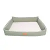 Cama para perro y gato de gamuza desmontable y lavable resistente al desgarro, kennel universal para dormir, kennel engrosado con aislamiento para invierno, nido para gato