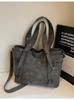 Bolso de Hombro Cruzado Casual Nuevo Primavera Verano 2026 Bolso de Mano Retro Moda Tote Simple Gran Capacidad Bolso de Mujer