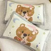 Fundas de Almohada de Seda Helada para Niños de Verano, Juego de Dos, 30X50, Fundas Interiores de Almohada Refrigerante para Bebés de Guardería, Fundas Internas a Prueba de Sudor para Núcleos de Almohada