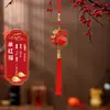 2026 Ano do Cavalo Novo Pingente de Sorte Vermelho Decorações de Ano Novo Enfeites Pendurados Festivos Festival da Primavera Artigos de Ano Novo Itens de Decoração