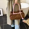 Bolso Tote Nuevo y Sencillo, Bolso Cruzado Portátil Versátil de Alta Gama, Bolsa de Compras, Bolso de Axila Casual y Personalizado para el Viaje Diario al Trabajo