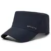 Chapéu de Sol Casual Respirável de Secagem Rápida para Esportes ao Ar Livre Chapéu de Topo Plano Estilo Novo para Homens Verão Chapéu Fino de Montanhismo