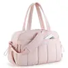 Bolsa de Viagem em Nuvem Transfronteiriça para Mulheres, Bolsa Tote Impermeável de Grande Capacidade para Viagens Curtas, Bolsa Esportiva para Fitness com Separação Seca e Molhada para Homens