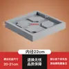 Base Cuadrada para Maceta con Bandeja Base Grande Engrosada, Bandeja de Agua Profunda con Ranuras, Bandeja Transpirable de Almacenamiento de Agua, Base de Alfombrilla para Maceta