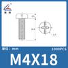 Tornillos Lianyang de Nylon con Cabeza Redonda Phillips M3-M8 Tornillos de Cabeza Plana Phillips Pernos Plásticos Aislados Fabricante