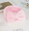 Set de Diadema con Lazo de Coral Fleece y Pulseras Absorbentes, Banda Suave para Lavado Facial y Cabello, Toallas para Muñecas para Cuidado de la Piel, Maquillaje, Spa, Accesorio para el Cabello para Mujer