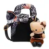 Bolsa Lady Dior bordada com padrão de losangos para comércio exterior transfronteiriço, novo estilo 2026, bolsa de mão feminina, moda europeia e americana, bolsa de ombro pequena estilo Chanel