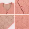 Chaleco grueso con forro polar cálido para madres de mediana edad y mayores, prenda exterior, chaleco capa cruzado personalizado para mujer, otoño e invierno