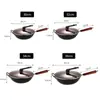 Olla de Hierro Forjado Hecha a Mano Estilo Antiguo Cocina Universal para Estufa de Cocina Hogar Antiadherente Sin Recubrimiento Wok Transfronterizo