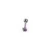 Aço Titânio Fofo Mini Borboleta Lua Coração Piercing Brincos Rosqueados Elegantes Brincos de Osso da Orelha Piercing Corporal