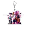 Grupo de K-Pop Femenino Op Mimi La Colgante de Caza de Acrílico Merchandising Llavero de Doble Cara Fan de Zoe Kp