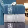 Toalha de banho algodão classe a toalha de banho grande toalha enrolada absorvente doméstico hotel espessa adulto casal fábrica atacado LOGO