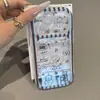 Funda para Teléfono Línea de Cachorros Compatible con Teléfono Apple 17 iPhone 16 Pro Max Huawei Xiaomi Funda Arcoíris